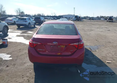 2017 Toyota Corolla Le из США, поврежденный, VIN 2T1BURHE4HC963213